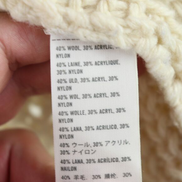 Hollister Knitted Fringe Short Sleeve Cardigan XS - Picture 6 of 6